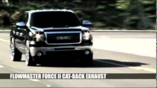 Flowmaster Force II CatBack System Install  2010 GMC Sierra [upl. by Ahsas329]