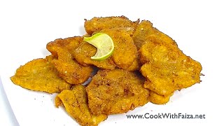 MASALA FRIED FISH COOK WITH FAIZA [upl. by Amaerd]