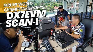 IARU HF World Championship 2023  DX7EVM SCAN INTERNATIONAL [upl. by Aikemet]