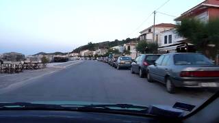 Driving along the coast road through Ag Konstantinos Part 1 [upl. by Ellita231]