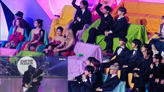 MMA aespa NCT DREAMShinee Reaction to Wonbin with Guitar🎸  2023 Melon Music Awards MMA 2023 [upl. by Wanyen]