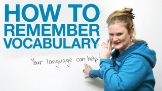 How to Remember Vocabulary [upl. by Enom217]