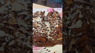 How to make peanutbutter brownbread choco roll chocolate peanutbutterrecipe shorts viralvideo [upl. by Zosema]