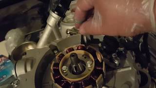 How to install GY6 Chains  Guides Gasket Spray Oil Pump amp Stroker Part 12 [upl. by Ahseneuq765]