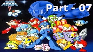 Lets Play Megaman V  Part 07 Boss Gauntlet [upl. by Shu116]