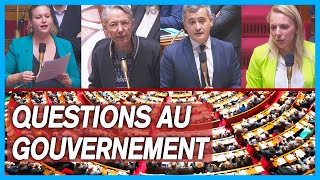 Lintégrale des Questions au Gouvernement  12122023 [upl. by Elletnwahs]