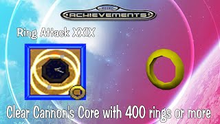 Sonic Adventure 2 Dreamcast RetroAchievements Clear Cannons Core with 400 rings or more [upl. by Nehte]