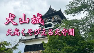 犬山城 天高くそびえる天守閣 城下町を見下ろす絶景 [upl. by Petulia]