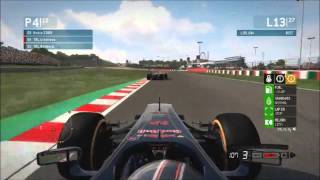 F1 2013  AOR F1 League  Round 12  Suzuka [upl. by Yojenitsirk]