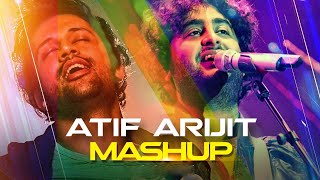 Atif Aslam amp Arijit Singh Mashup  Atif Aslam amp Arijit Singh Bollywood Romantic Songs  DJ Remix Hit [upl. by Enirual]