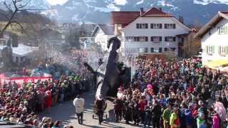 Faschingsumzug in Fischen im Allgäu [upl. by Hennessy]