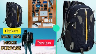 Flipkart Travel Back Bag unboxing video  MULTI PURPOSE BAG  PROVOGUE Brand Bag Review🔥 [upl. by Nadabus]