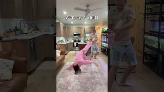 Can You Do This👀😳trizzy notenoughnelsons blendedfamily funny dance family couple fun [upl. by Neerol21]