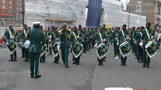 Faki Europe Zunganisa London New Year Parade  The Kimbanguist Brass [upl. by Bauer478]