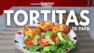 ¿Cómo hacer tortitas de PAPA l Nutritivas y deliciosas 😋 [upl. by Bricker384]