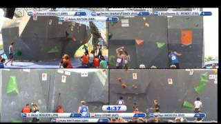 IFSC Climbing World Cup Munich 2012  Bouldering  Replay SemiFinals [upl. by Katey]