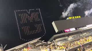 Drone Show  Missouri Tigers Football [upl. by Gruchot790]