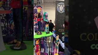 Monster High dolls are hot at the toy show toyconvention monsterhigh tampa matteltoys [upl. by Norek]