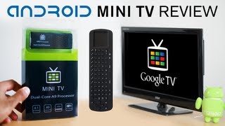 Android Mini TVPC Full Review inc Skype XBMC Benchmarks [upl. by Tacy]