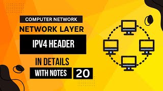 Ipv4 Header  Datagram packet Explain  Computer Network  gate techochain cn exam notes [upl. by Piks368]