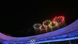 Olympische Winterspiele in China sind zu Ende  AFP [upl. by Kcirddot]