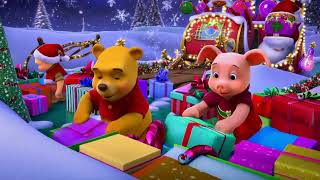 Christmas Winnie the Pooh and Piglet Holidays Adventure Episode 2 [upl. by Hammer]