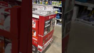 Lowe’s puts out Christmas decorations already shorts [upl. by Nirrat896]