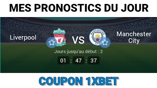 PRONOSTICS foot aujourdhui  pronostic foot du jour  Coupon 1xbet du jour [upl. by Bellamy]