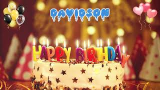 DAVIDSON Happy Birthday Song – Happy Birthday to You [upl. by Dierolf]