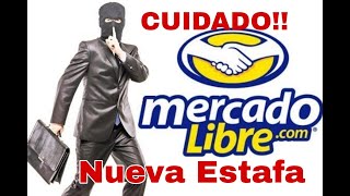 CUIDADO Nueva forma de ESTAFA en Mercadolibre 2022 [upl. by Tatianna]