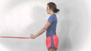 Resistance Band Shoulder Extension [upl. by Manard]