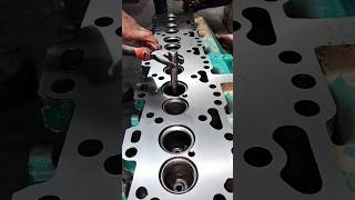 How to Cylinder Head Valve Seat Cutting Work [upl. by Ion]