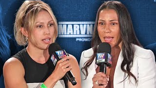 Seniesa Estrada vs Yokasta Valle • FULL Kick Off Press Conference amp Face off Video [upl. by Steere]