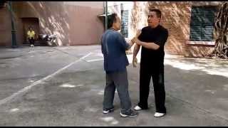 Yang Style Tai Chi Application 1  Master Guo ZhengXun 楊式老六路太極拳 左右玉女穿梭用法 郭正勲老師 [upl. by Petulah]