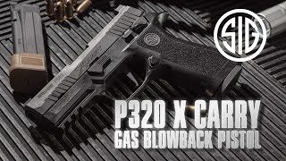 SIG SAUER Proforce P320 X CARRY Review – Compact Carry  RedWolf Airsoft RWTV [upl. by Ossie814]