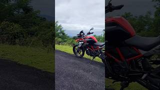 BMW G310GS BMWG310GS TRIVANDRUM forest [upl. by Etteraj]