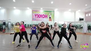 ZUMBA fitness  Barraca Mundo Mushup  Hokky Gym Malang [upl. by Heilman]