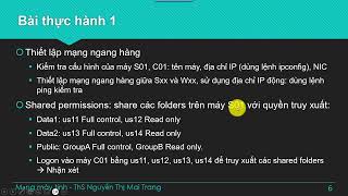 Windows Server 2019  Kết nối mạng  Share permission [upl. by Ttimme647]