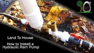 How to Install a Hydraulic Ram Pump [upl. by Haugen]