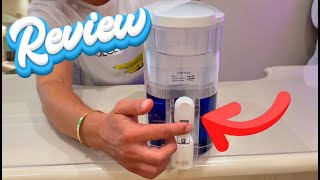 PUR PLUS 30Cup Water Filter Dispenser with 1 LeadReducing PUR PLUS Filter  Review [upl. by Behnken979]