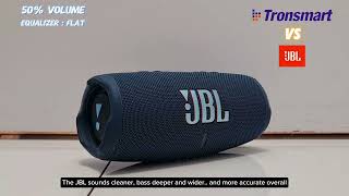 JBL Charge 5 vs Tronsmart Mirtune S100 jblspeaker tronsmart [upl. by Sicard337]