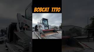 Bobcat T770 on the bed 🚜 Towing bobcatequipment equipmenthauling [upl. by Pudendas]