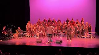 Play the Game  Queen Cover by Keene Rock Voices Choir [upl. by Atnwahsal]