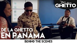 De La Ghetto  ZG15 en Atlapa Panama Behind the Scenes [upl. by Aiam942]