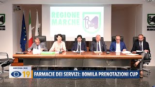 Farmacie dei Servizi 80mila prenotazioni CUP nella Regione Marche [upl. by Esiouqrut]