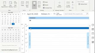 Outlook Calendar Multiple Time Zones [upl. by Oinafipe]