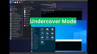 How to use Kali Linux UNDERCOVER MODE kali linux [upl. by Airamahs]