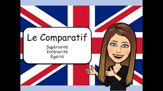 Comparatif en anglais  explication [upl. by Htiekal]