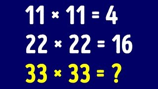 31 einfache Rätsel für diejenigen die kein Mathe mögen [upl. by Iztim]