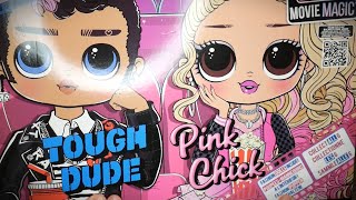 LOL Surprise OMG Movie Magic 2021 Pink Chick  Tough Dude unboxing MGA ADULT DOLL COLLECTOR [upl. by Kalman]